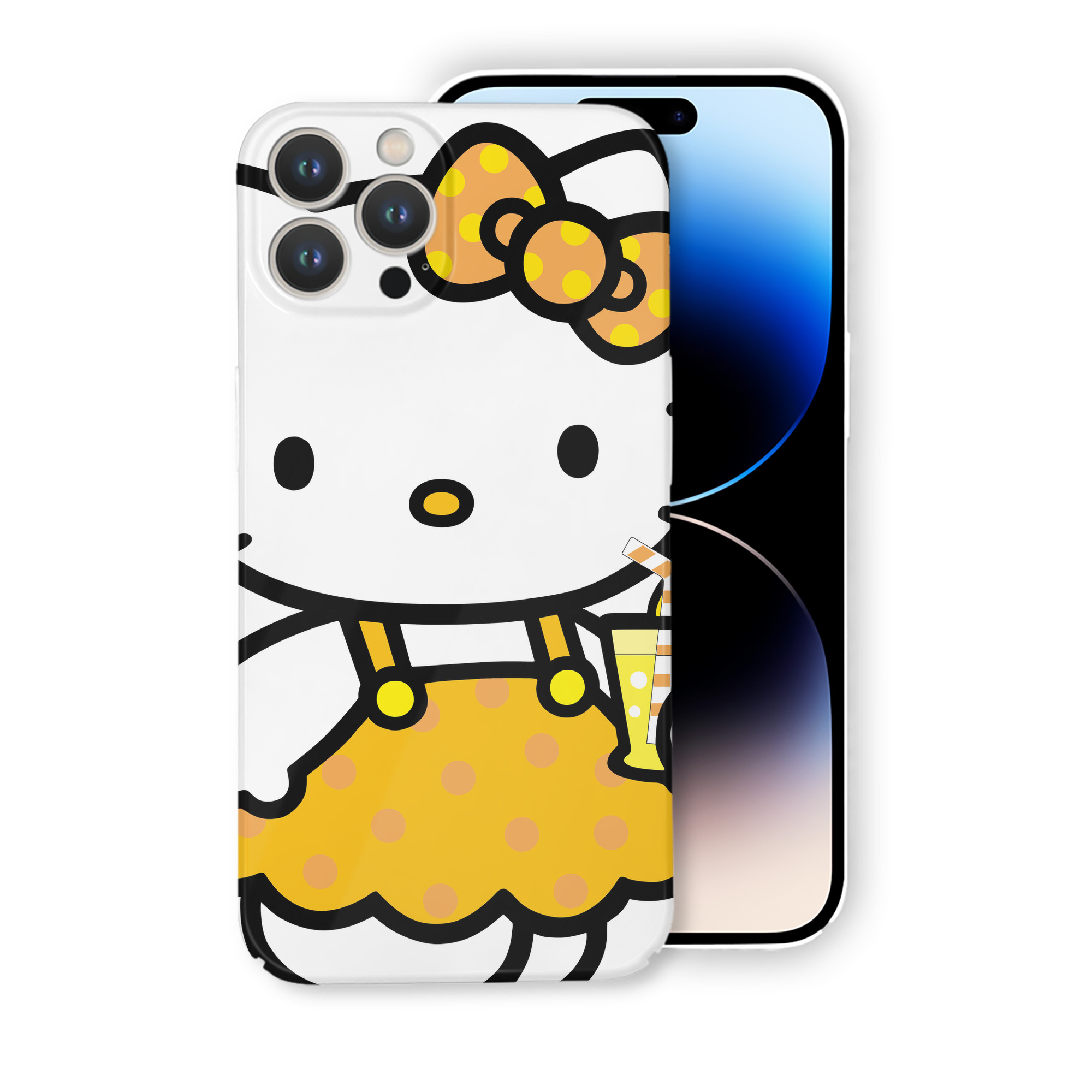 （画像用） Hello Kitty ハローキティ 【iPhone 14シリーズ対応】ハードケース
